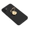 Mobile Phone Finger Ring Grip 360 degrees  Rotation Metal Phone Holder for Magnetic Car MountGold
