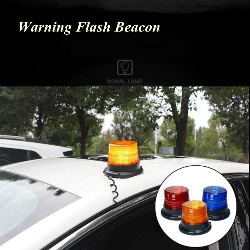 Car Traffic Safety Warning Lights Warning Flash Beacon Emergency Indication LED Lamp