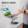 NIMASO Laptop Notebook PC Tablet Lecture Desk Adjustable Improves Relieves Back Computer Aluminum Compatible with up to 17 inches NST21K376 Stand,