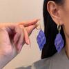 Boucles d'oreilles à pampilles pétales, boucles d'oreilles en forme de feuille, boucles d'oreilles simples rétro pour femmes