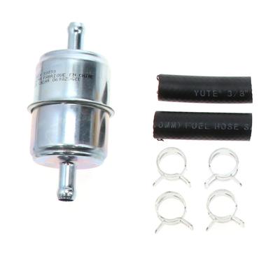 WIX 33033 Universal Inline Fuel Filter with 3/8†Clamp-On Inlet/Outlet, Max Pressure 60-PSI