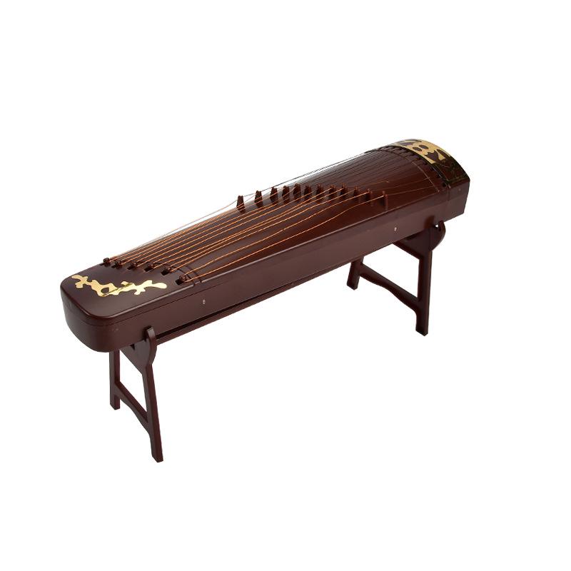 Miniature Classical Instrument Model Set: Fan Flute, Guzheng, Pipa Dolls for Pretend Play Accessories