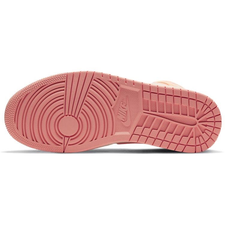 Air Jordan 1 Mid Apricot Women Sneakers Orange Atomic-Orange Apricot-Agate DH4270-800