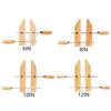 Durability Wooden Handscrew Clamp Superior Stability Wide Application for Instrument Repair DIY Woodworking Projects