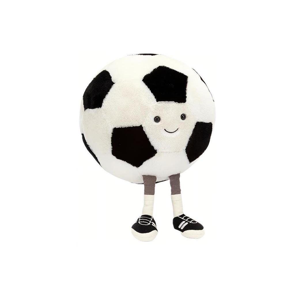 JELLYCAT Fun Sports Series Soccer Cute Doll Plush Doll 22.8cm Tall
