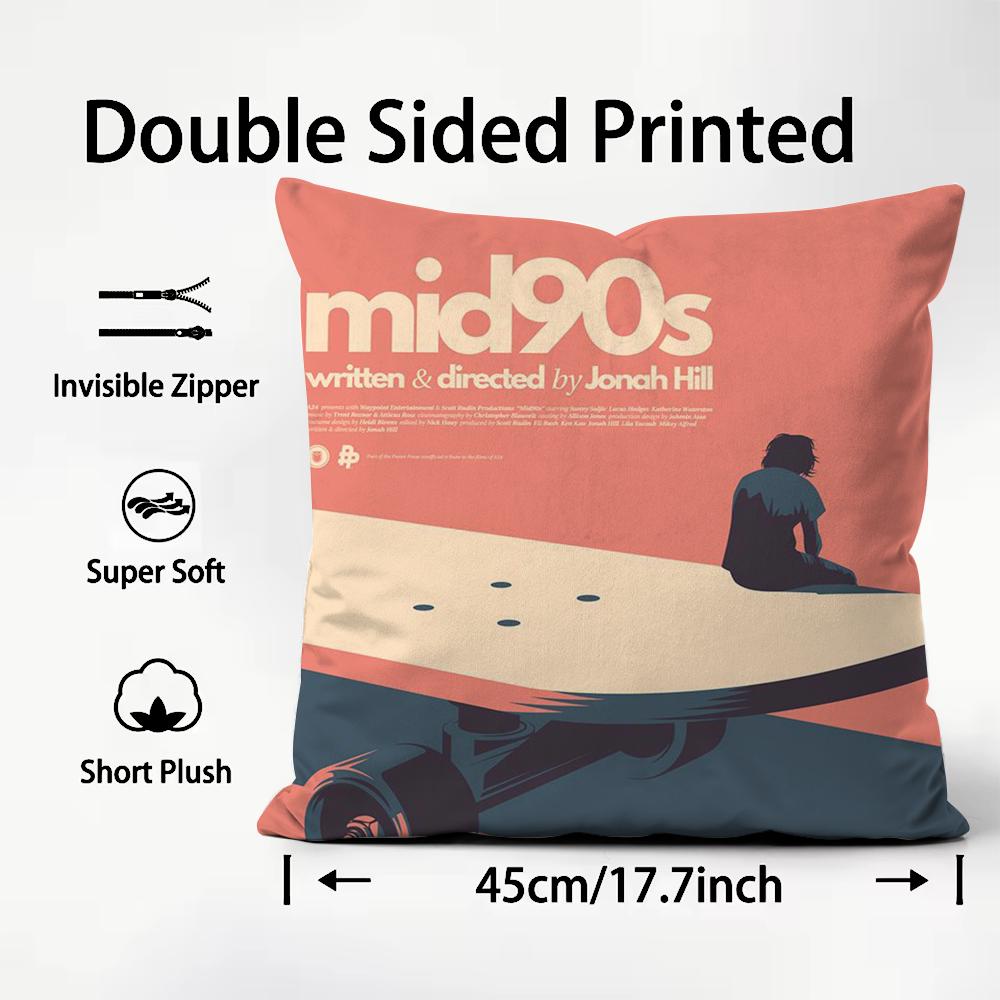 

Classic Movie MMid 90S Cushion Cover Plush Fabric Soft DoubleSided Printed Sofa Warm Winter Home Child Gift Pillow Case 30X30cm