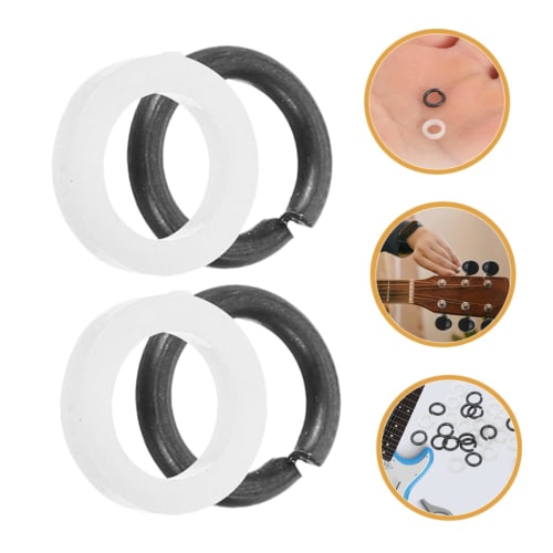 Parliky 20 Pairs Guitar Tuning Peg Washers, Interchangeable Spacers