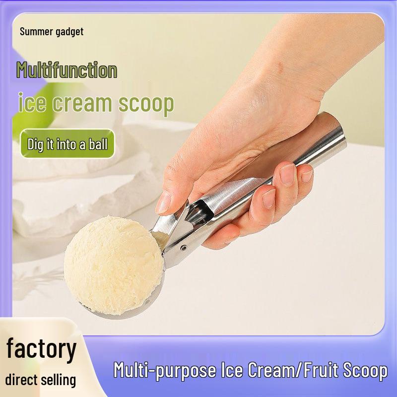 Stainless Steel Ice Cream & Fruit Digger Spoon