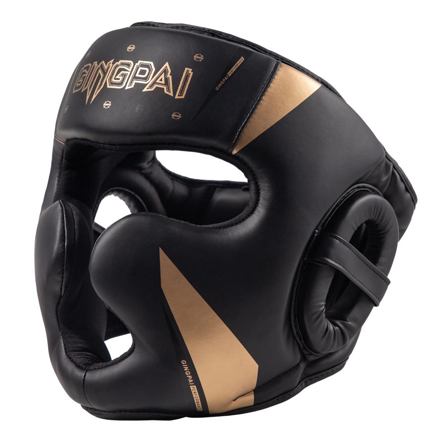 Professional Adult Head Protection Boxing Sanda Helmet Fighting Muay Thai Protection Thickened Practical Training Competition S