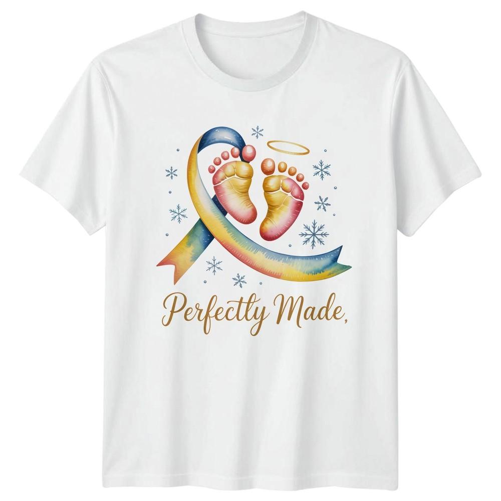 Perfectly Made TShirt Down Syndrome Awareness Gift For Him And Her S