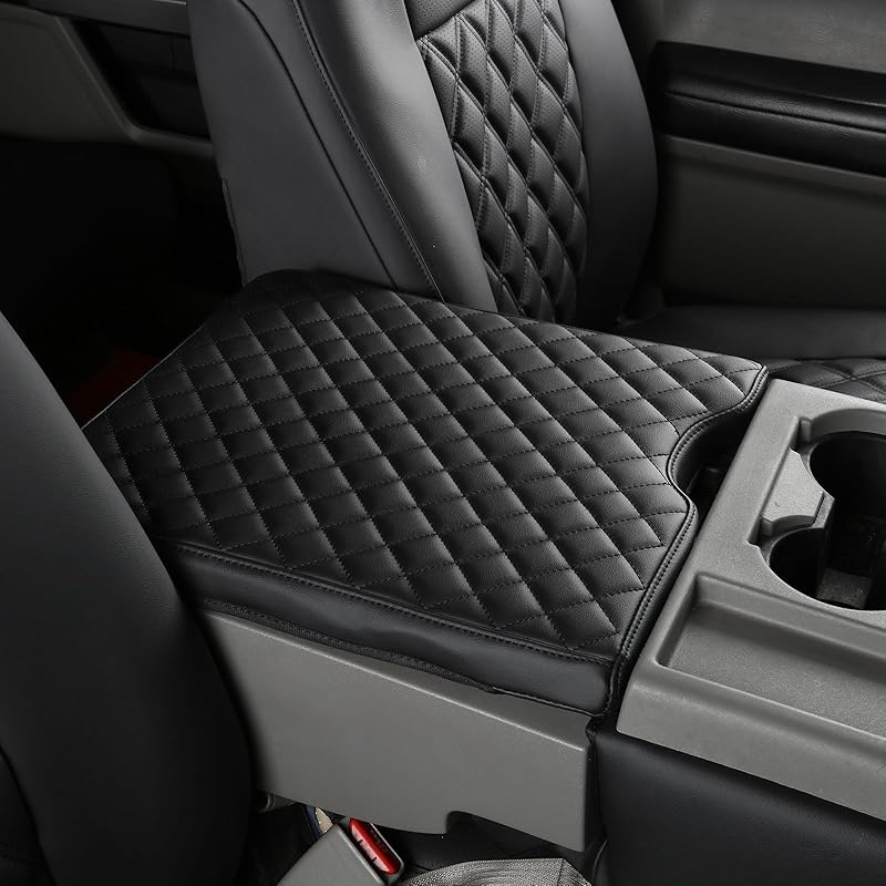 Center Console Cover Compatible With    2024 2025 Ford F150, Fully Covered Anti-Scratch Armrest Cover For Car, Middle Console Cover Interior