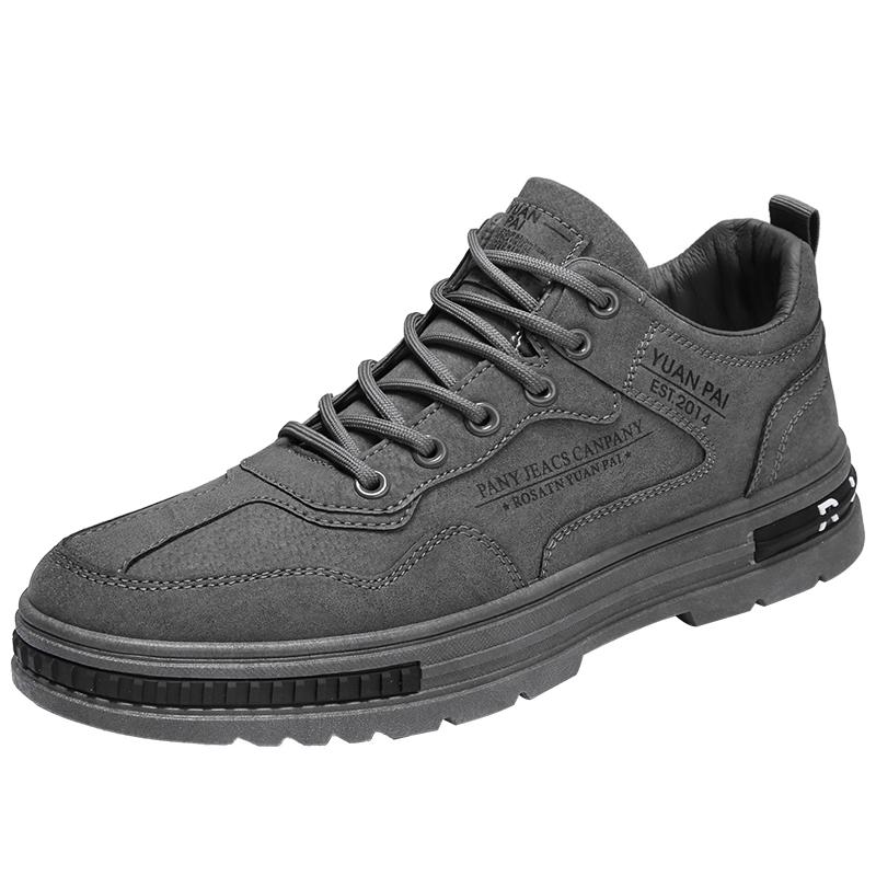 Men's Casual Sports Shoes New Fashionable Shock-absorbing Lightweight Wear-resistant Comfortable Commuting Casual Sports Shoes