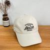 Wide Brim Embroidered Letter Baseball Cap Children Retro Versatile Face Small Couple Sports Cap