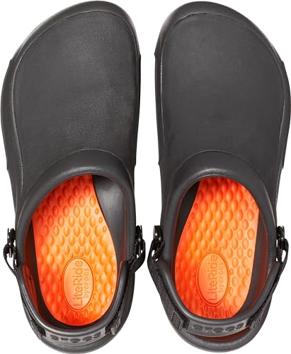 Crocs Bistro Pro Light Ride Clog Sandals, Black, Size 23cm