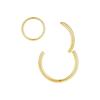 G23 Titanium Alloy Seamless Ring: Popular Closed Hoop Earrings, Nose Rings, and Cartilage Piercing Jewelry for Europe and America.