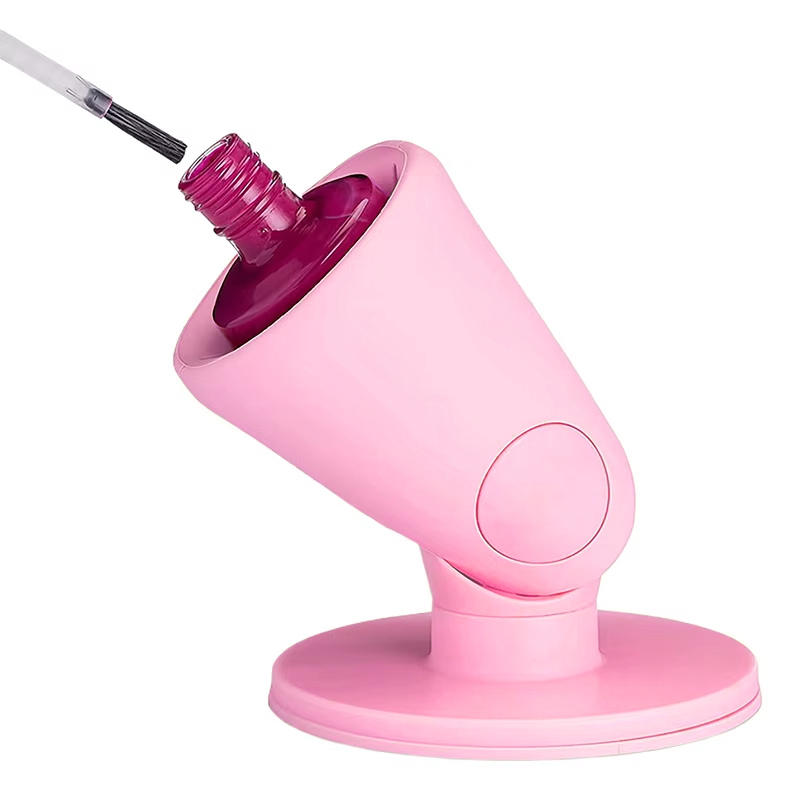 Silikonowy uchwyt na lakier do paznokci stojak na butelkę z lakierem do paznokci DIY Salon lakier do paznokci stojak na butelkę narzędzia do paznokci akcesoria