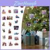 Kpop Demon Hunters Christmas Countdown Calendar Acrylic Wall Hanging Gift For Teens