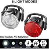 Bike Tail Light, Rear Bike Lights USB Rechargeable