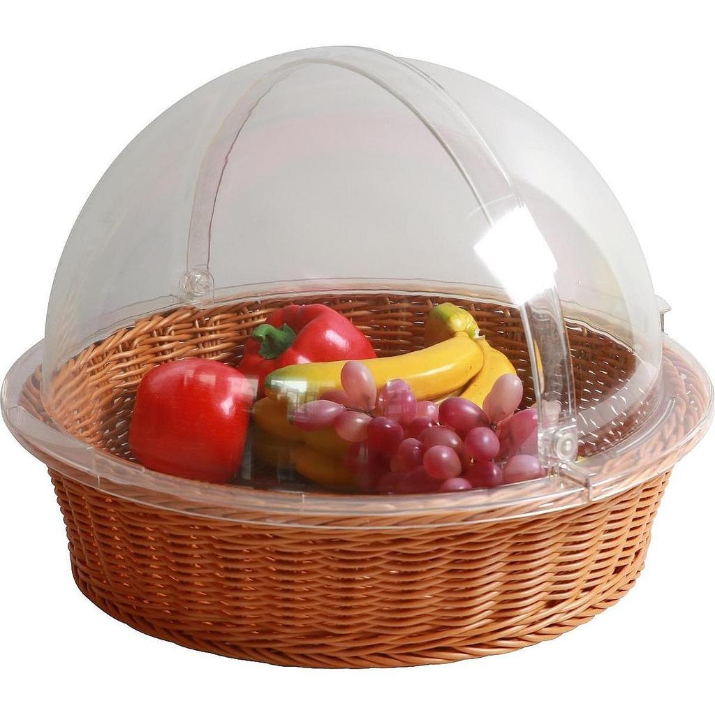 Cake Plate Bread Fruit Display Holder Creative Acrylic Tempered Plastic Food Cover Dust Cover Round Dish Cover Party Decoration