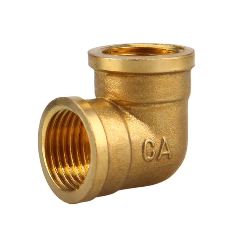 Brass Female Thread 90° Elbow Pipe Fitting