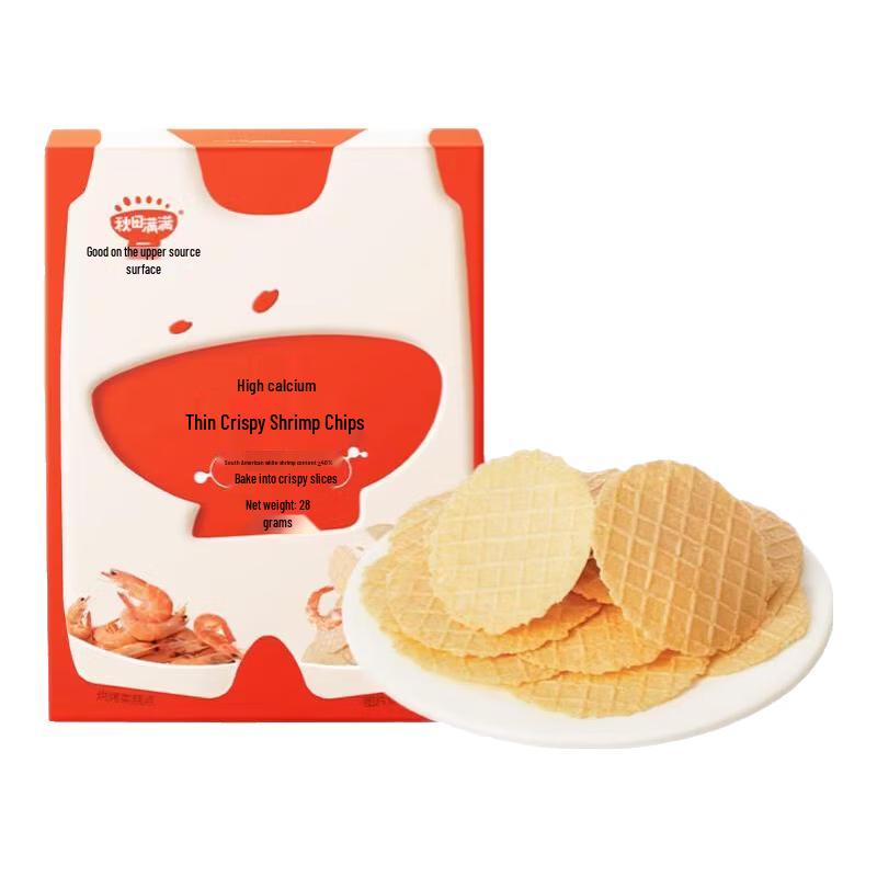 Akita Manman High-Calcium Non-Fried Shrimp Rice Crackers