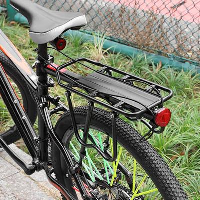 Liberação rápida ajustável bicicleta rack de carga rack traseiro mountain road bicicleta carga