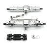 WPL 1/10 C74 1/16 C14 C24 C34 C54 B14 B24 Metal Front Rear Axle and Drive Shaft Servo Arm Set RC Car Upgrade Parts Accessories