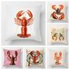 Marine Life Theme Pillow Case Home Living Room Sofa Decorative Cushion Cover 45X 5Cm 50X 50Cm Machine Washable Beach Style