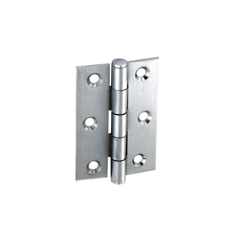 Securit Button Tip Butt Hinges (Pack of 2)