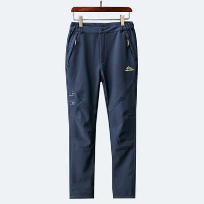 Pantaloni da assalto per esterni da uomo e da donna, più velluto caldo, morbido guscio in pile, imbottitura interna antivento, impermeabili, traspiranti, pantaloni da trekking