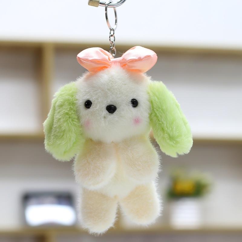 Niedlich und Niedlich Pfeil und Bogen Hund Anhänger Plüschtier Puppe Puppe Tasche Hängender Schlüsselanhänger Puppe