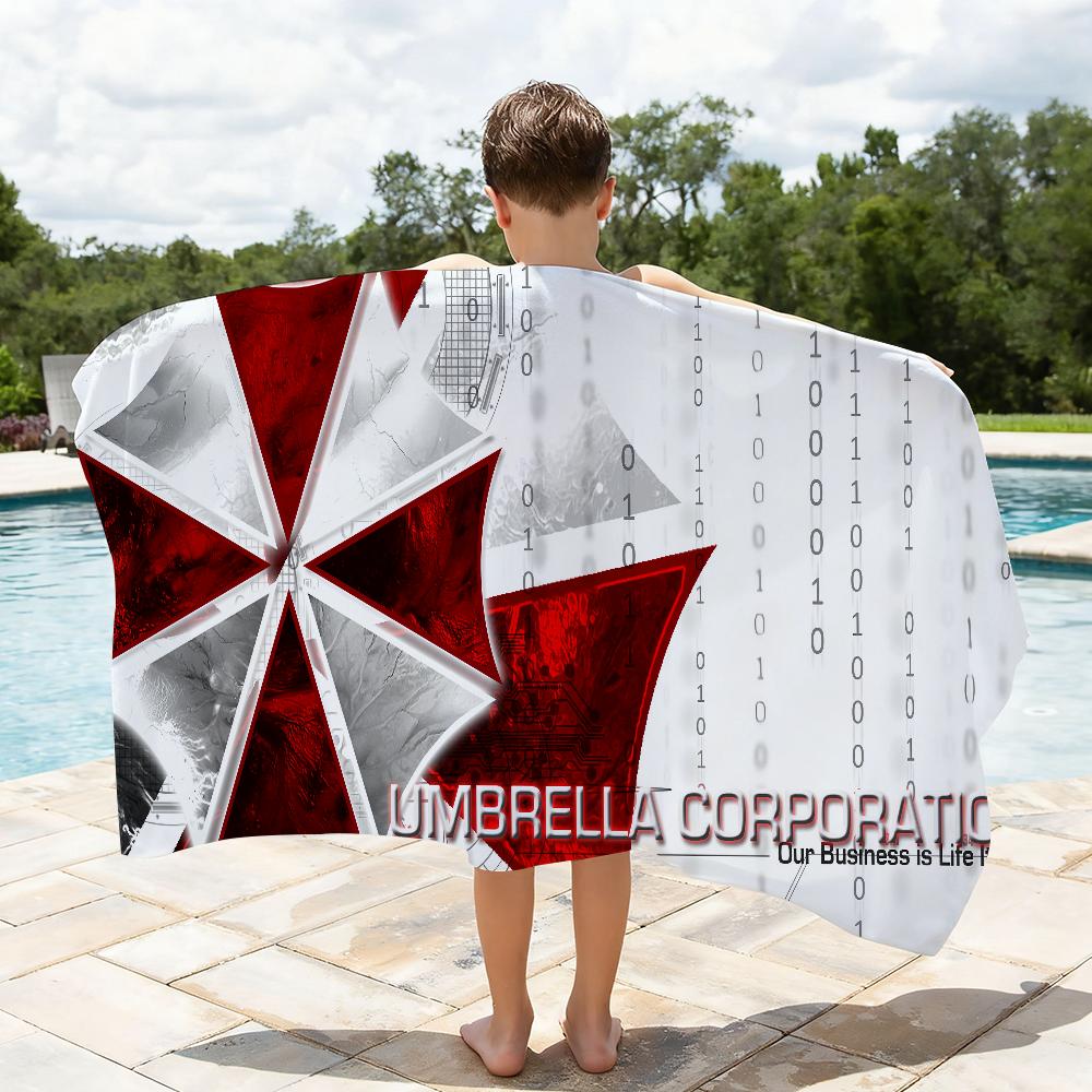 Classic Game R-Resident E-Evil Cool Towel Shower Sauna Travel Spa Quick Dry Gym Accessories Soft Large Beach Towels