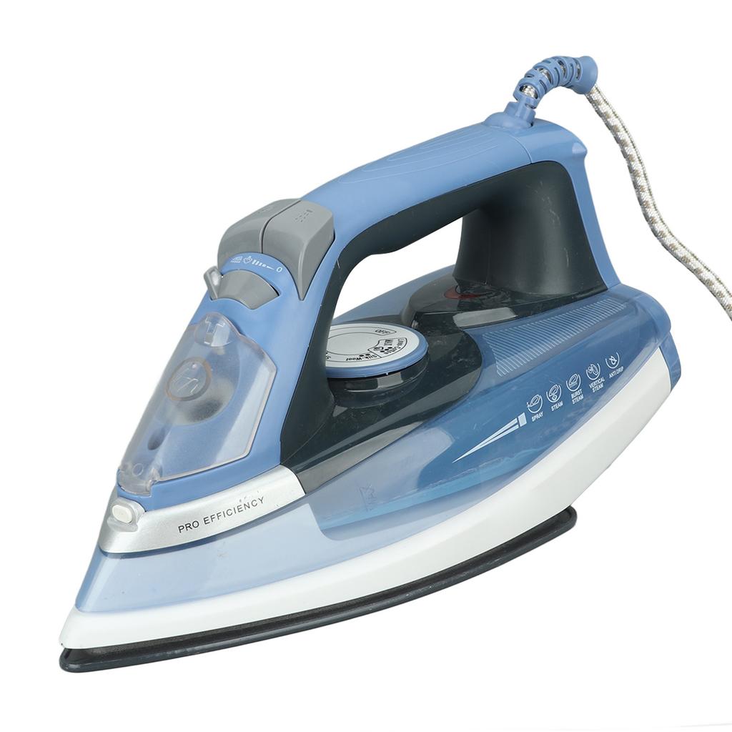 2400W Household Steam Iron Wet Dry Dual Use Handheld Steam Iron with Water Tank