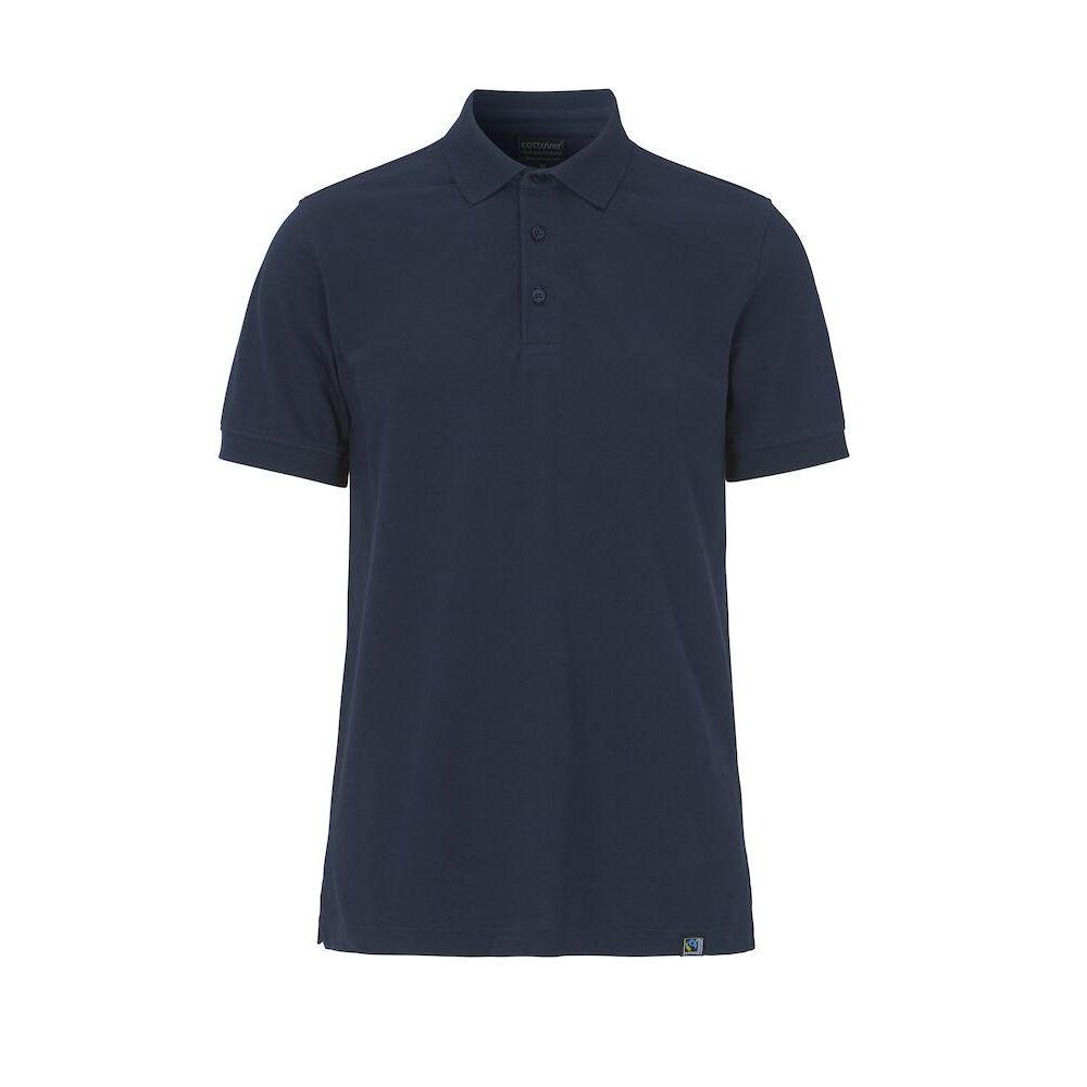 Cottover Mens Pique Stretch Polo Shirt