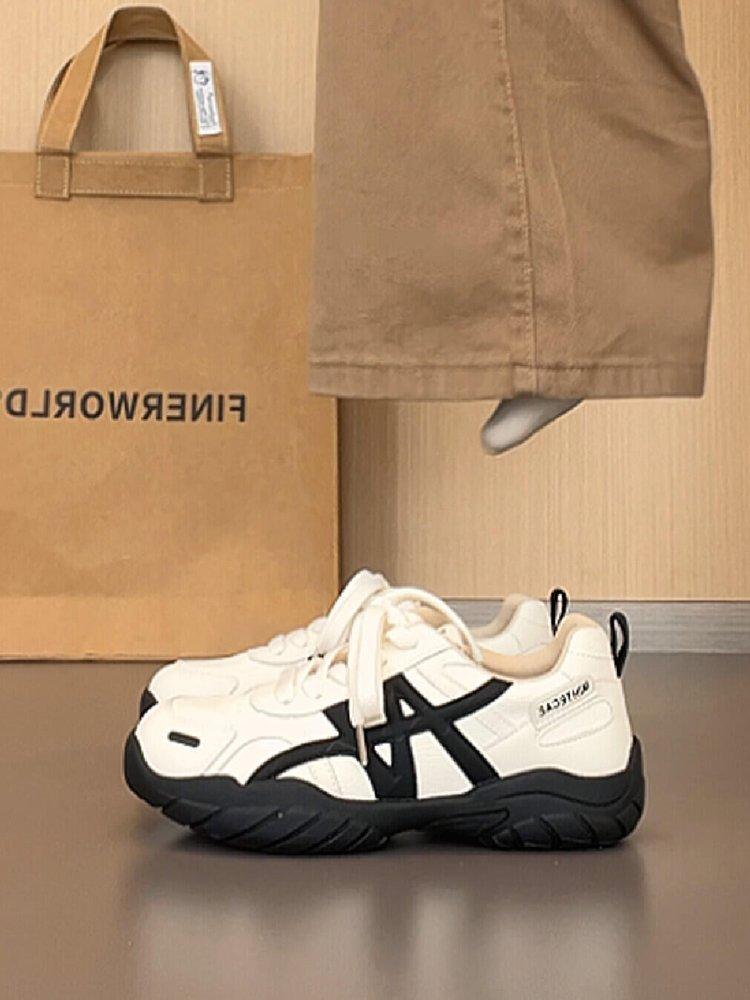 Retro platform German training shoes women's 2025 autumn new Forrest Gump shoes casual versatile outdoor non-slip mountaineering sports shoes