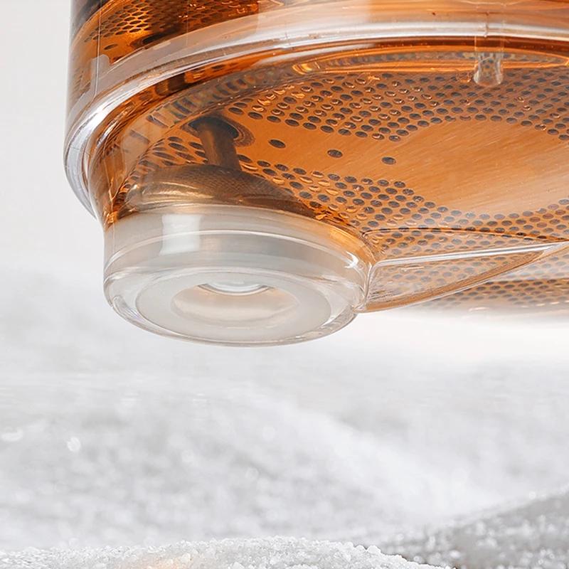 Magnetschalter-Teekanne, High-End-Teeservice, Tee-Wasser-Trennung-Teekanne, Haushalts-Teezubereitungswerkzeug, hitzebeständiges Glas-Tee-Dis