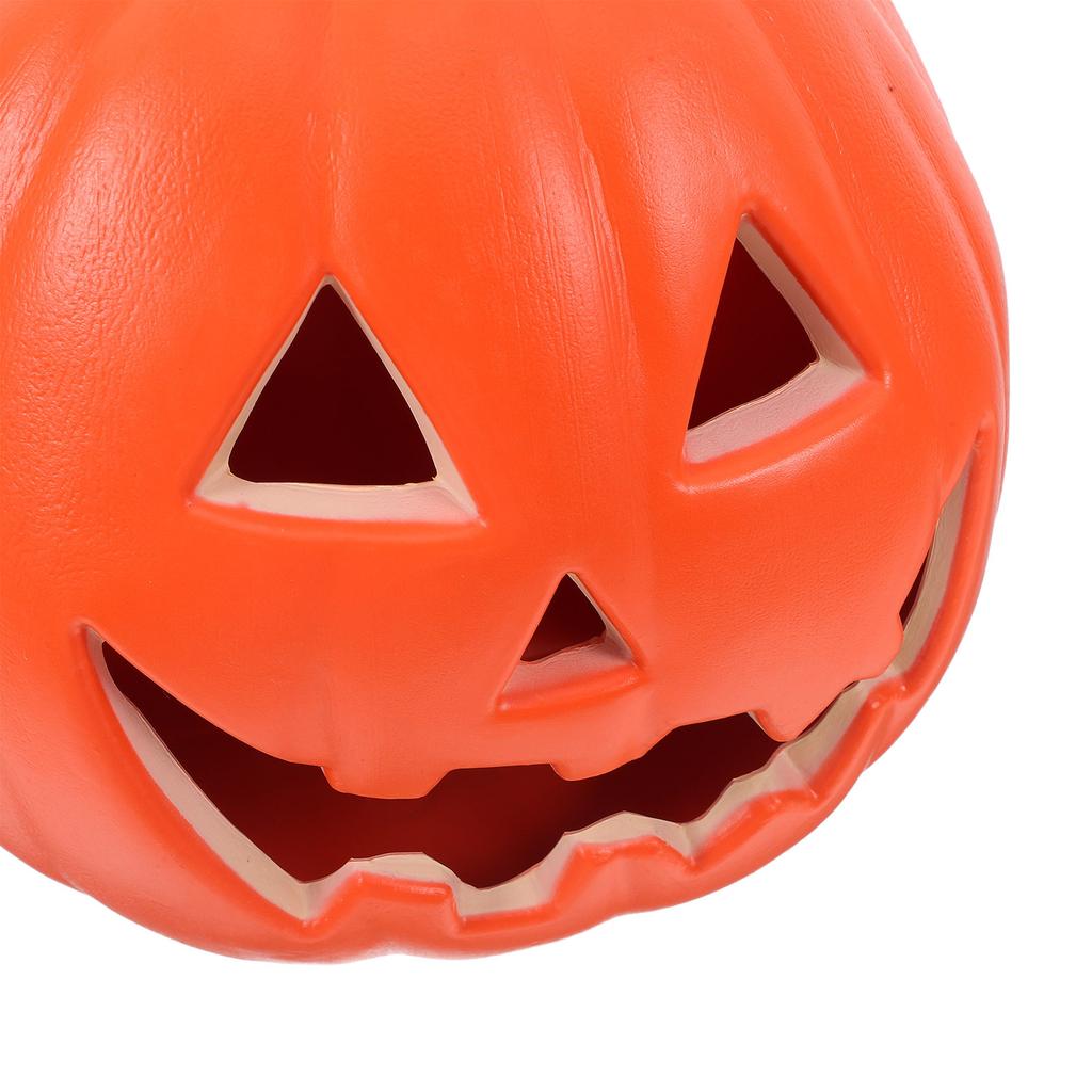 Halloween Lantern: Classic Plastic Led Pumpkin Decoration For Indoor Outdoor Party Home Decor, Powered Halloween