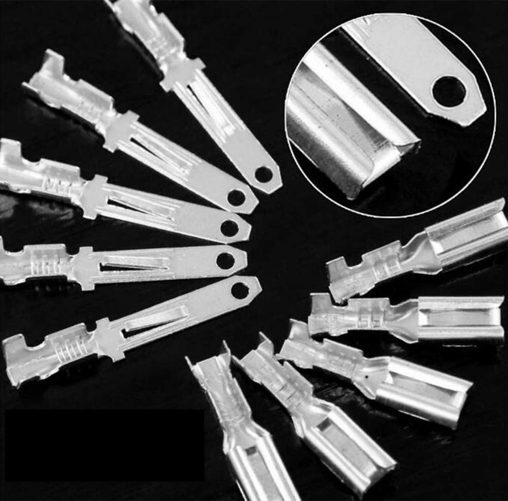Samcos Connector Kit, Flat Terminal, Clean Wiring, Connector Coupler, 10
