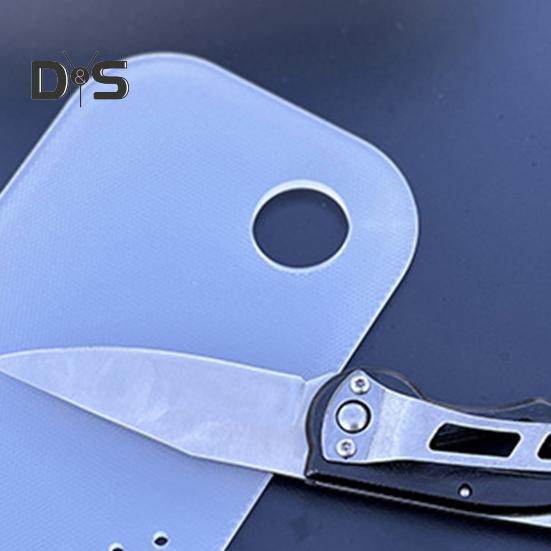 Mini deska do krojenia na zewnątrz kempingowa z otworem drenażowym przenośna przezroczysta antypoślizgowa wielofunkcyjna deska do krojenia warzyw owoców mięsa klasy spożywczej