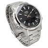 Casio World Time Analog-Digital Quartz Men's Watch AMW-880D-1AV Black Metal Band