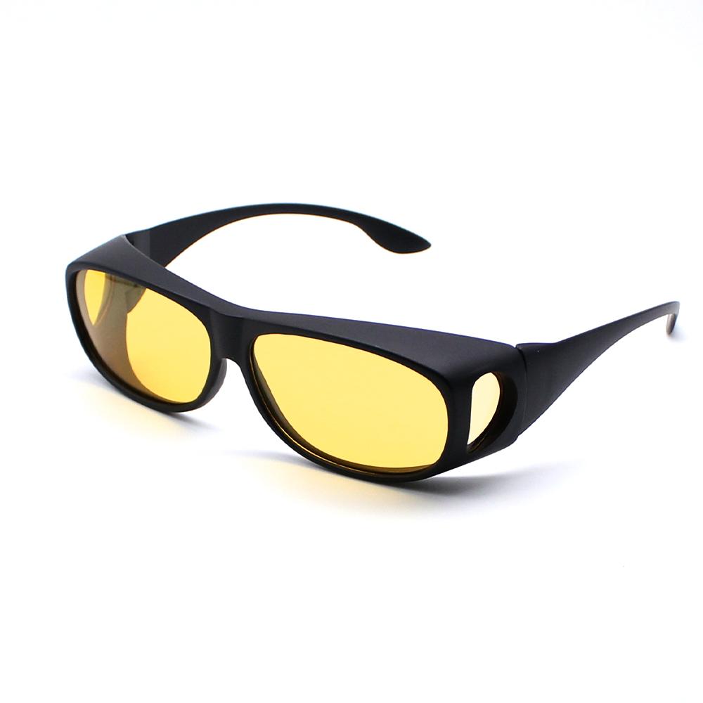 Yellow lens large frame anti blue light goggles increase clarity and are suitable for protecting eyes when looking at screens