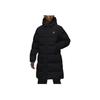Jordan Dlouhá silná teplá pánská bunda s kapucí svrchní oblečení černá FB7314-010