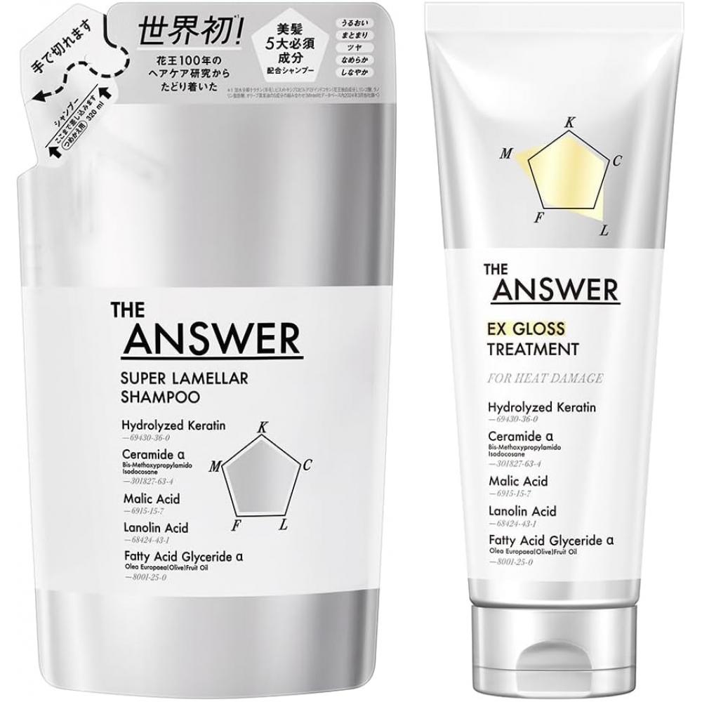

The Answer Набор для пополнения шампуня и блеска Бергамот Аромат лавра