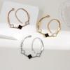 Colorfast Korean-Japanese Titanium Steel Women's Bracelet - Versatile, Fashionable Hand Jewelry.