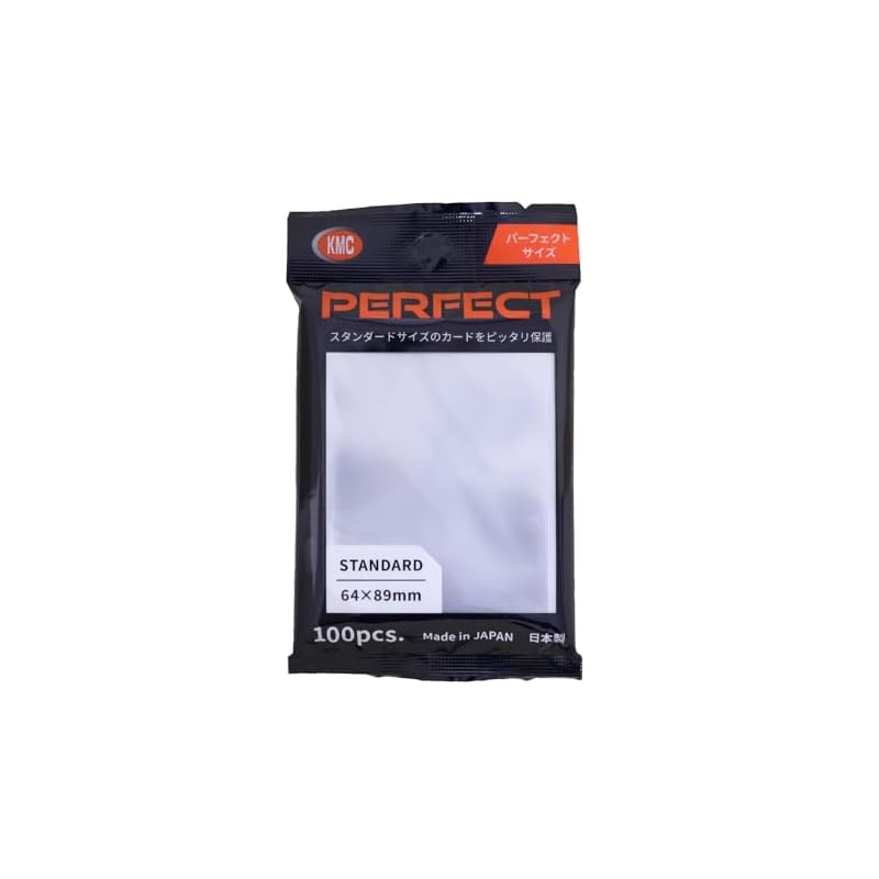 KMC Card Barrier Perfect Size, 100 Sheets