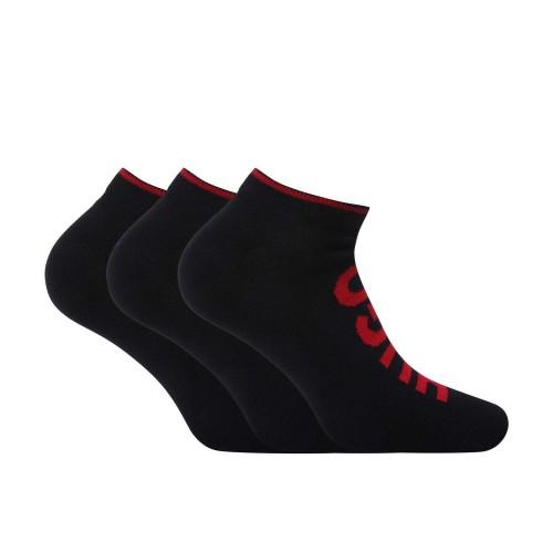 Hugo Herren Socken mit Logo am Knöchel (Packung mit 3)