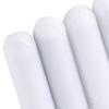 5pcs Type C White Color PTFE Stir Bar Laboratory Stirrer Flea Lab Spinner for Magnetic Mixer