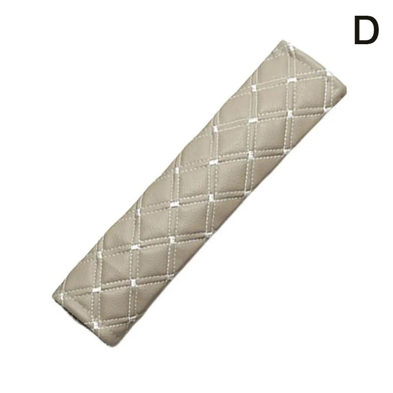 Bilsetebeltdeksel PU-lær Sikkerhetsbelte Skulderdeksel Pustende Beskyttelsespute Auto Interiørdekor Tilbehør