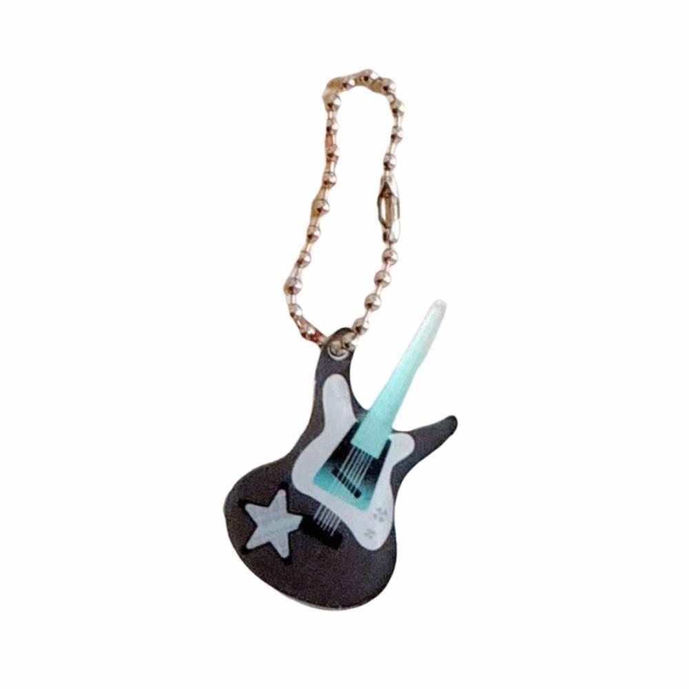 Cute 3inch Cat Card Holder PVC Stars Idol Peripheral Card Holder Chain Decoration Bass Pendant Student