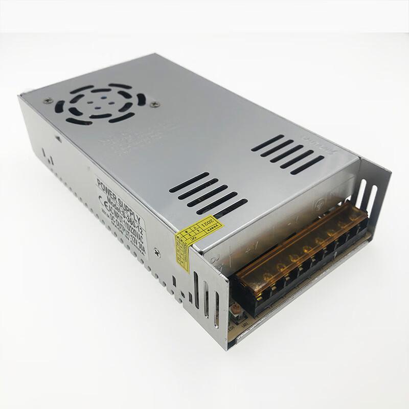 

Zhuochi 220V AC to 12V DC 30A Switching Power Supply CN plug (adapter included)
